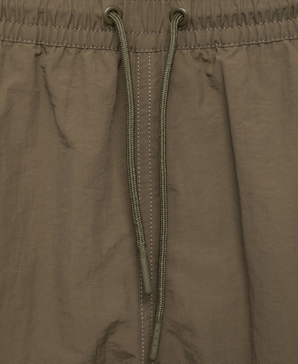 Mango Men's Basic Drawstring Swimsuit In Brown