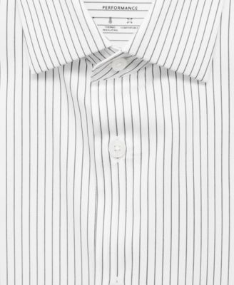 Men's Regular-Fit Striped Cotton Shirt