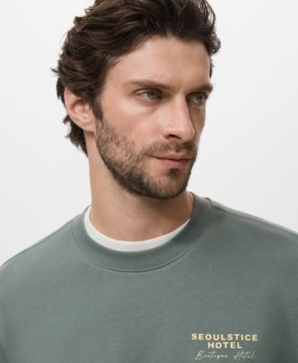 Men's Printed Cotton Sweatshirt