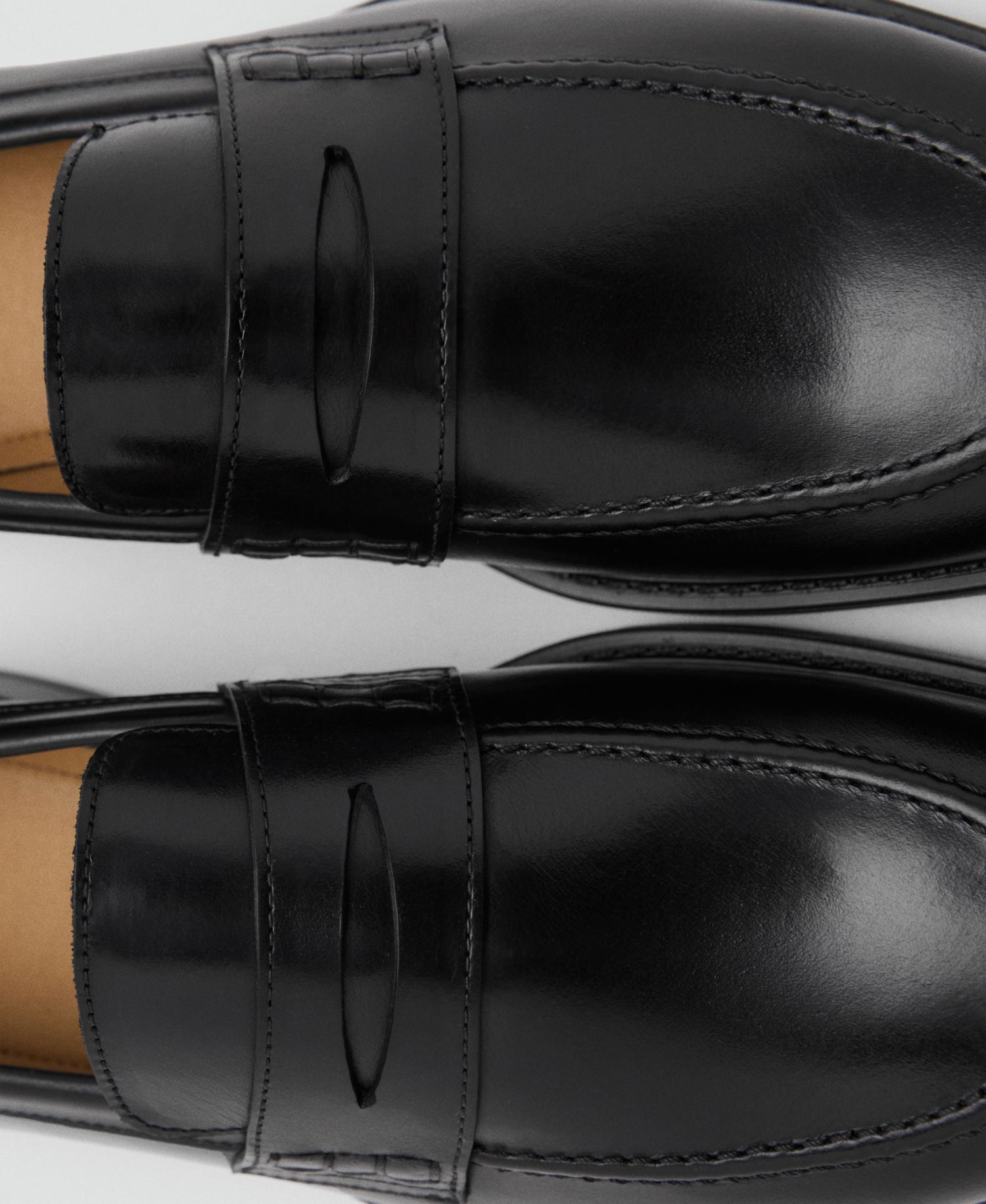 Men's Leather Penny Loafers