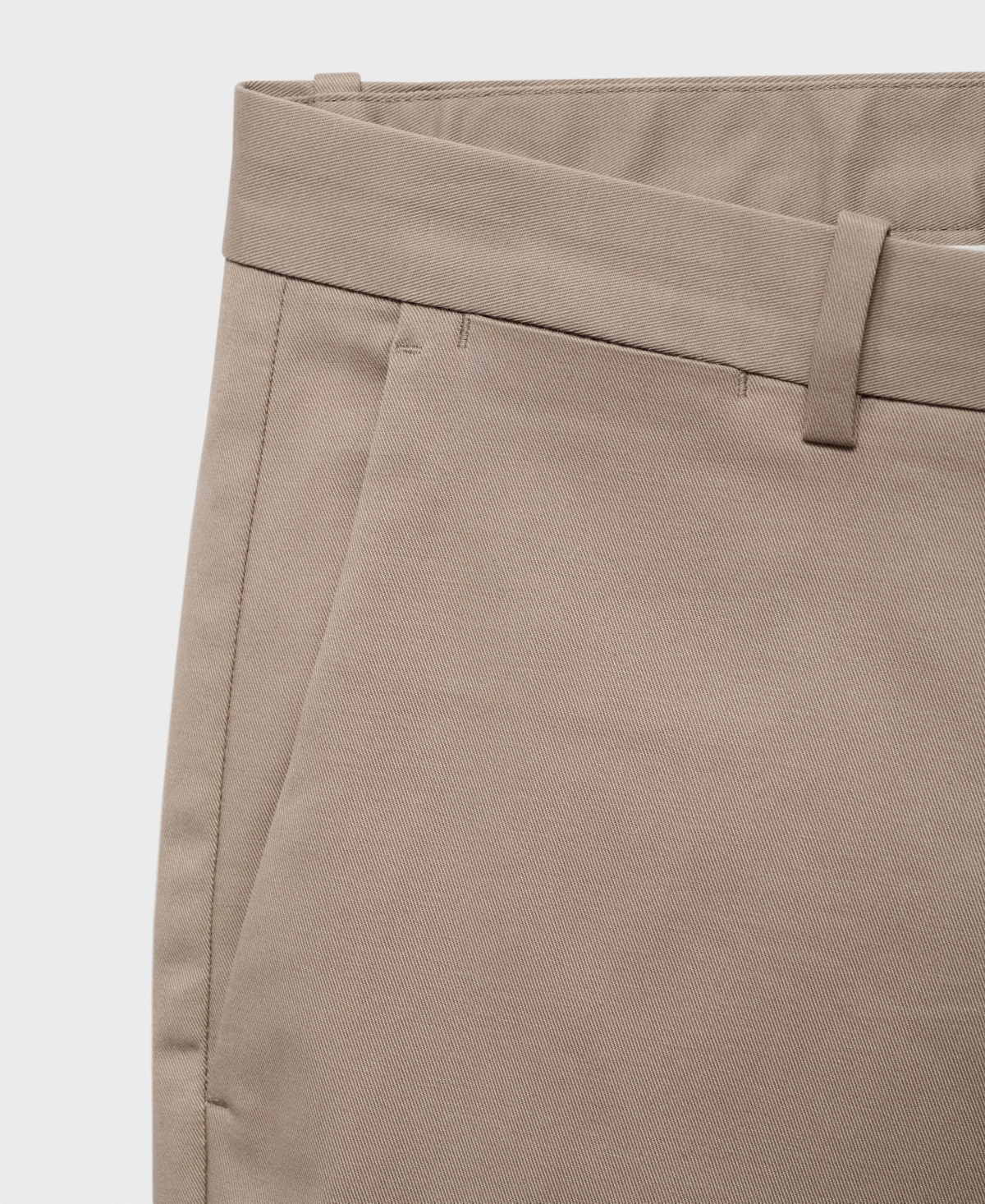 Mango Dublino Slim Fit Flat Front Stretch Stretch Chinos In Black