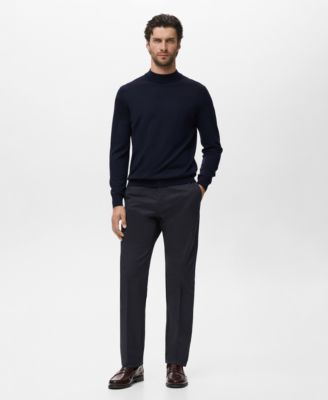 MANGO - Men's Wool Turtleneck Sweater