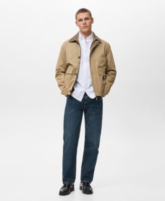 MANGO - Men's Cotton Oxford Shirt