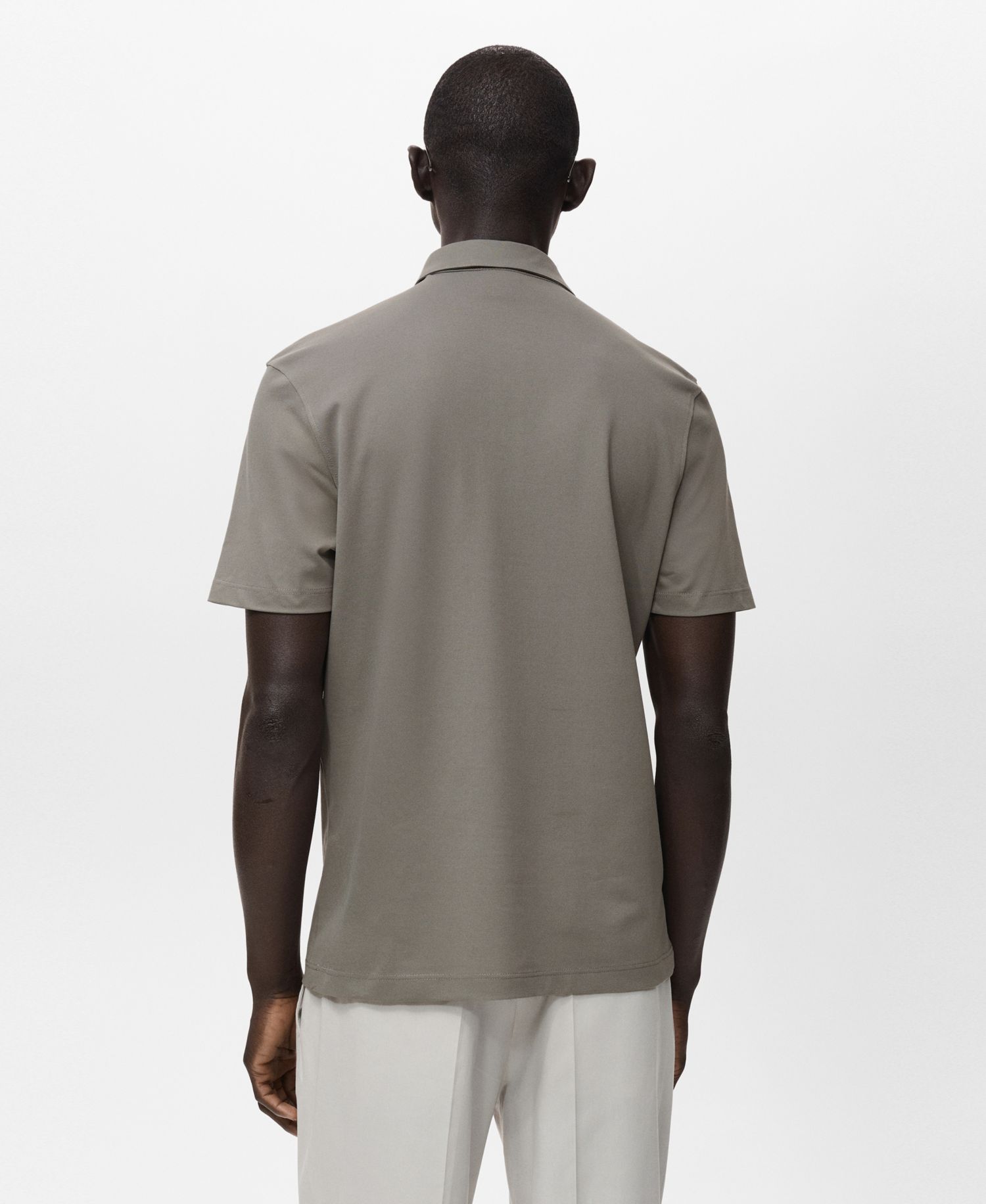 Men's Cotton Pique Polo Shirt