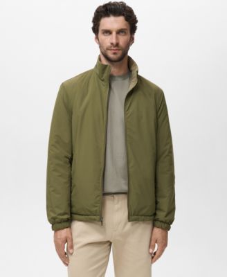 Men's Quilted Water-Repellent Reversible Jacket