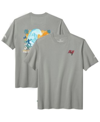 Tommy Bahama - Men's Gray Tampa Bay Buccaneers Huddle Hang Tens T-Shirt