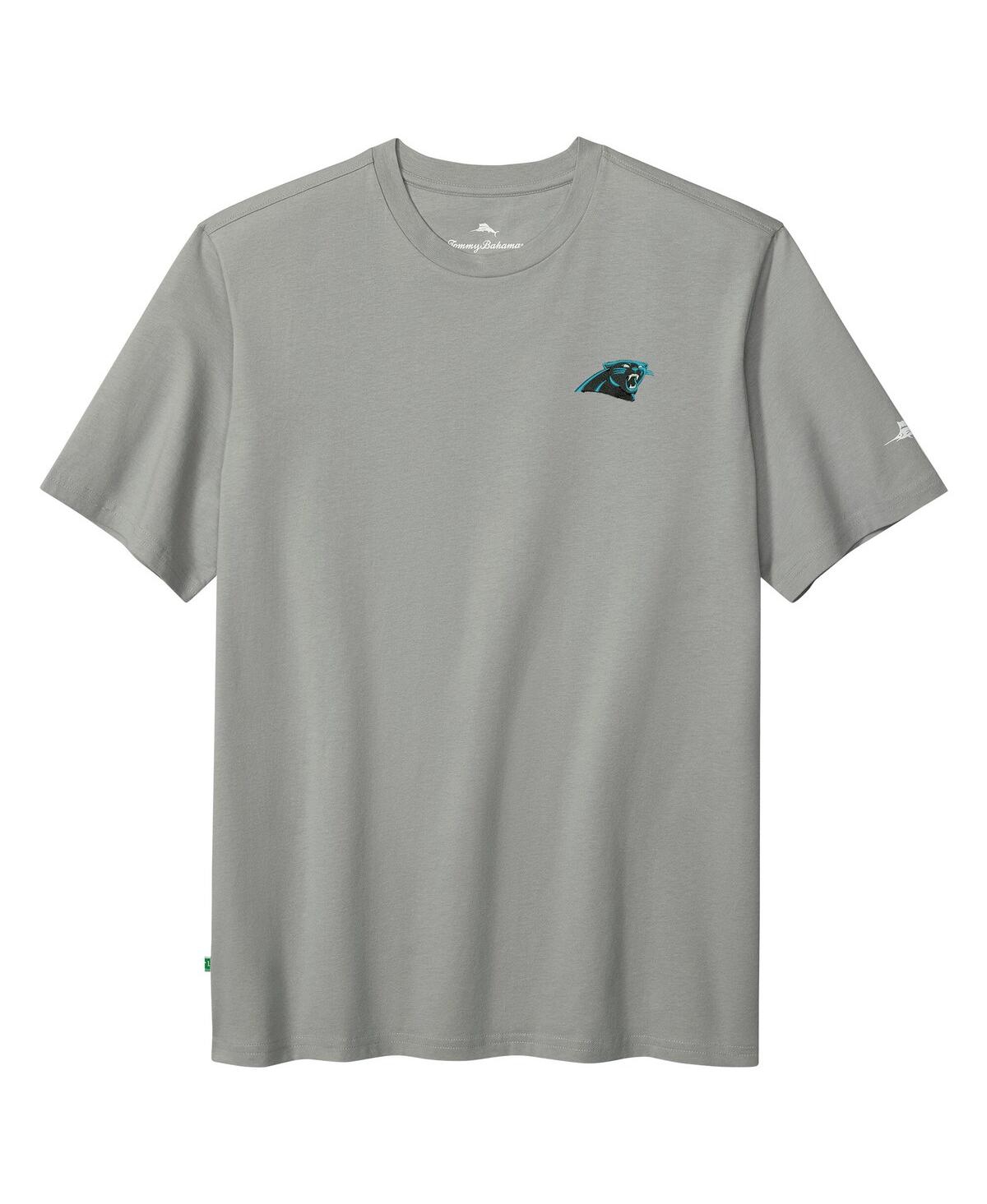 Tommy Bahama Men's Gray Carolina Panthers Huddle Hang Tens T-shirt In Gray