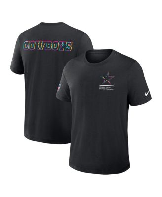 Men's Black Dallas Cowboys 2025 NFL Crucial Catch Tri-Blend Dri-FIT T-Shirt