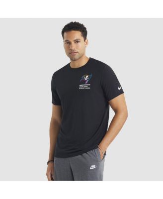 Nike - Men's Black Tampa Bay Buccaneers 2025 NFL Crucial Catch Tri-Blend Dri-FIT T-Shirt