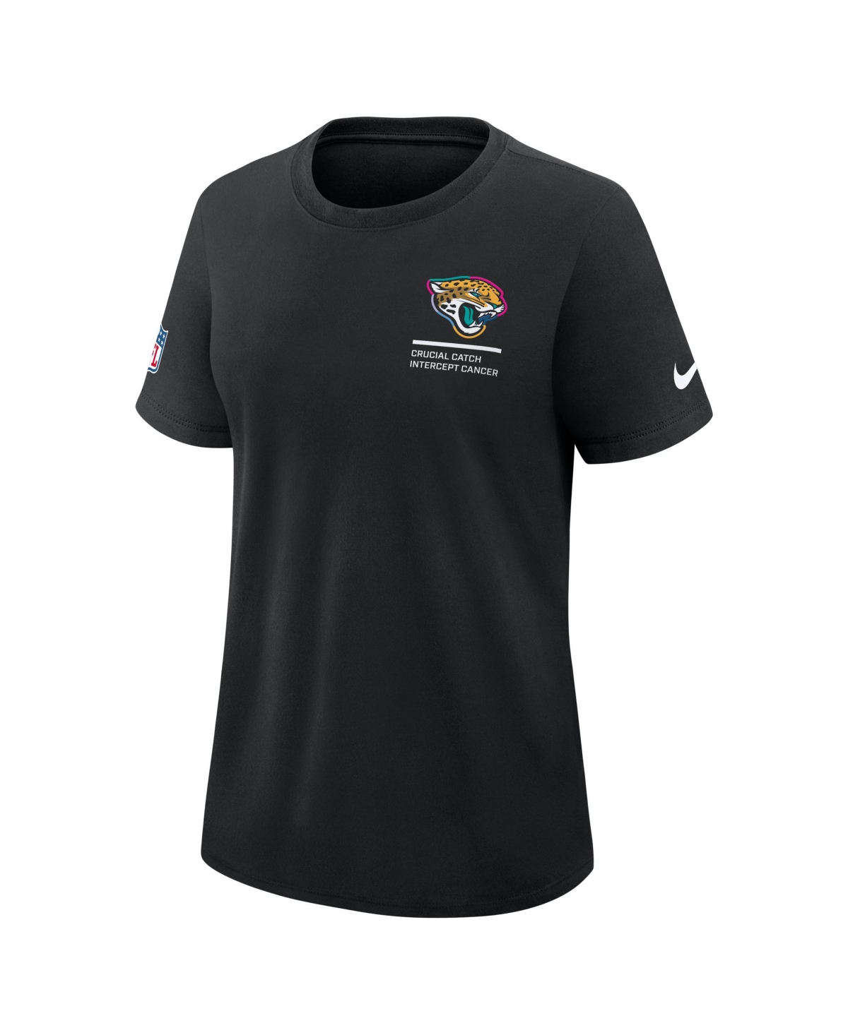 Nike Women's Black Jacksonville Jaguars 2025 Nfl Crucial Catch Tri-blend Dri-fit T-shirt In Black