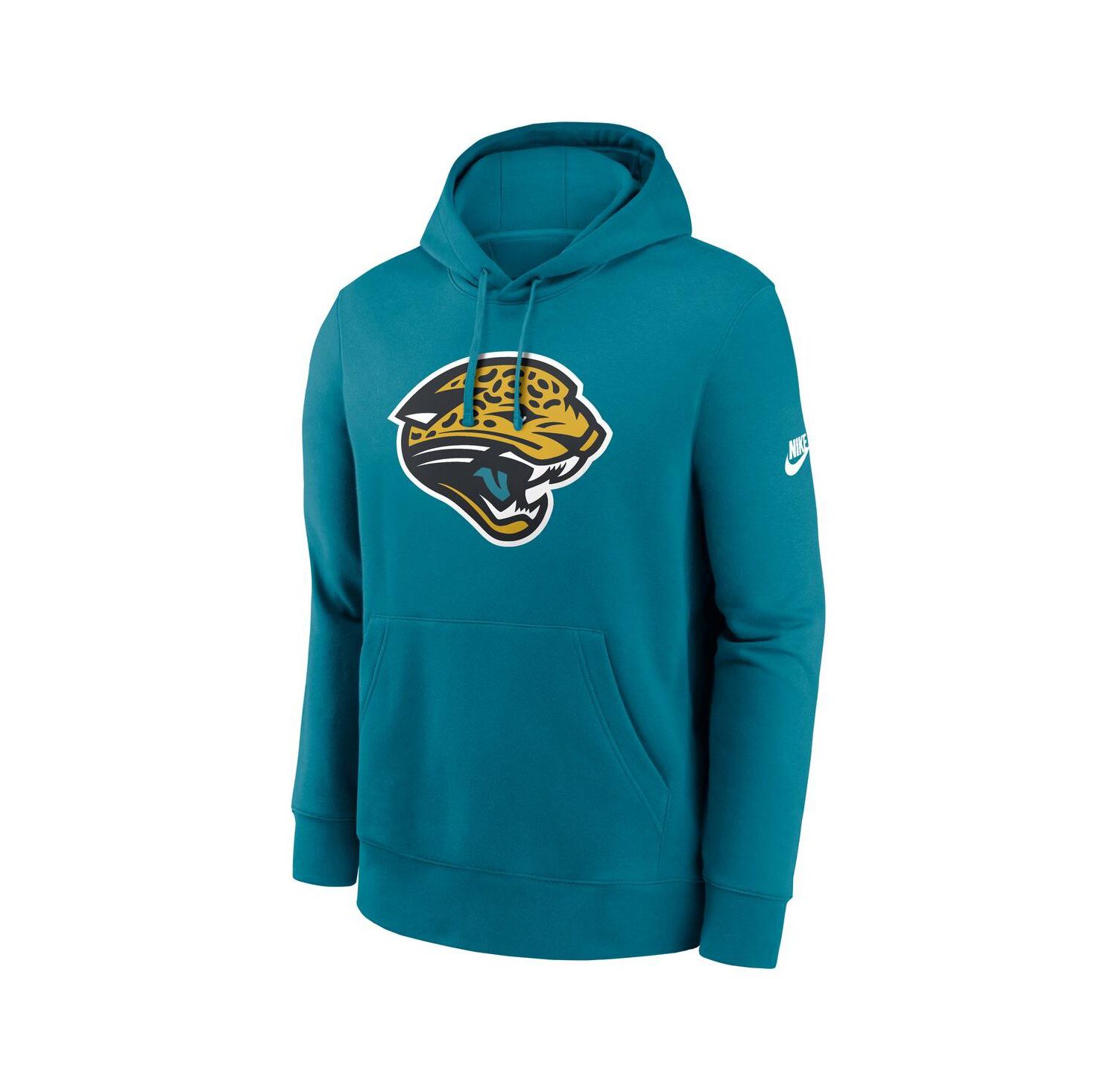 Men's Teal Jacksonville Jaguars Club Fleece Pullover Hoodie