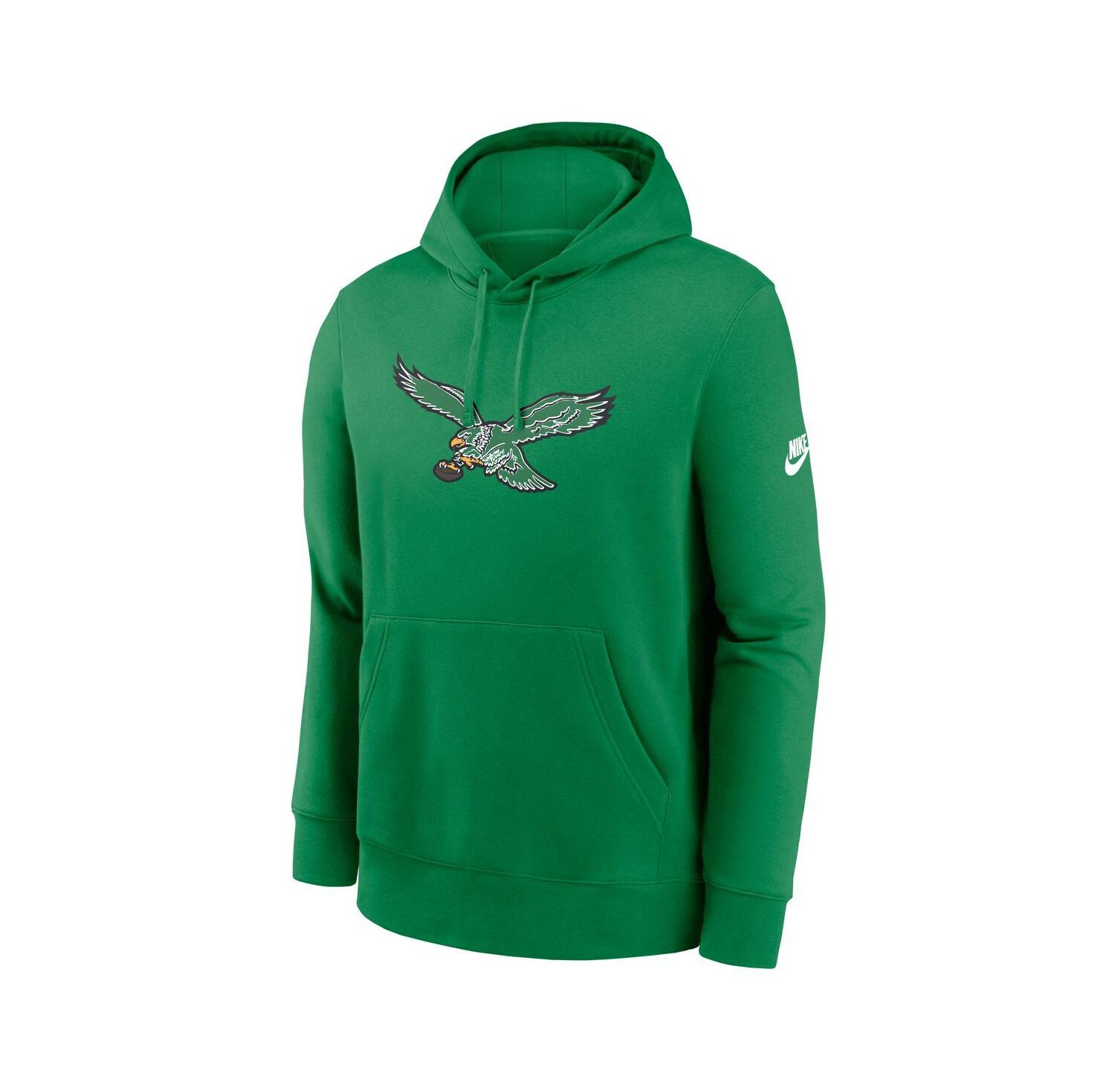 Men's Kelly Green Philadelphia Eagles Club Fleece Pullover Hoodie