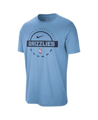 Men's Light Blue Memphis Grizzlies Authentic Practice T-Shirt
