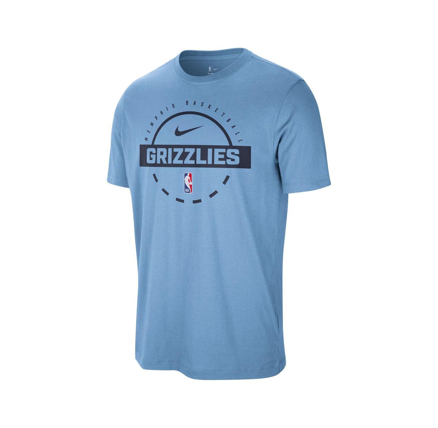 Men's Light Blue Memphis Grizzlies Authentic Practice T-Shirt