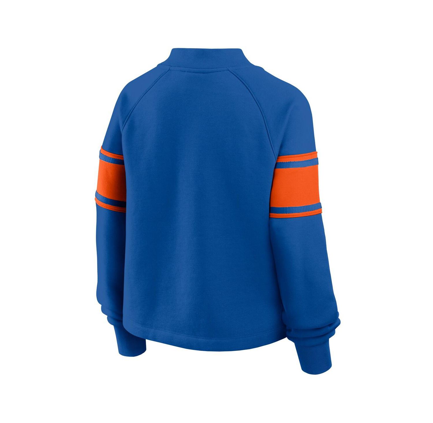 Women's Royal Florida Gators Oversized Hometown Premium Punt Coverage Raglan Pullover Sweatshirt