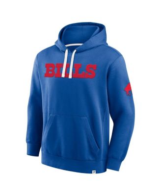 Men's Royal Buffalo Bills New Horizons Heritage Pullover Hoodie