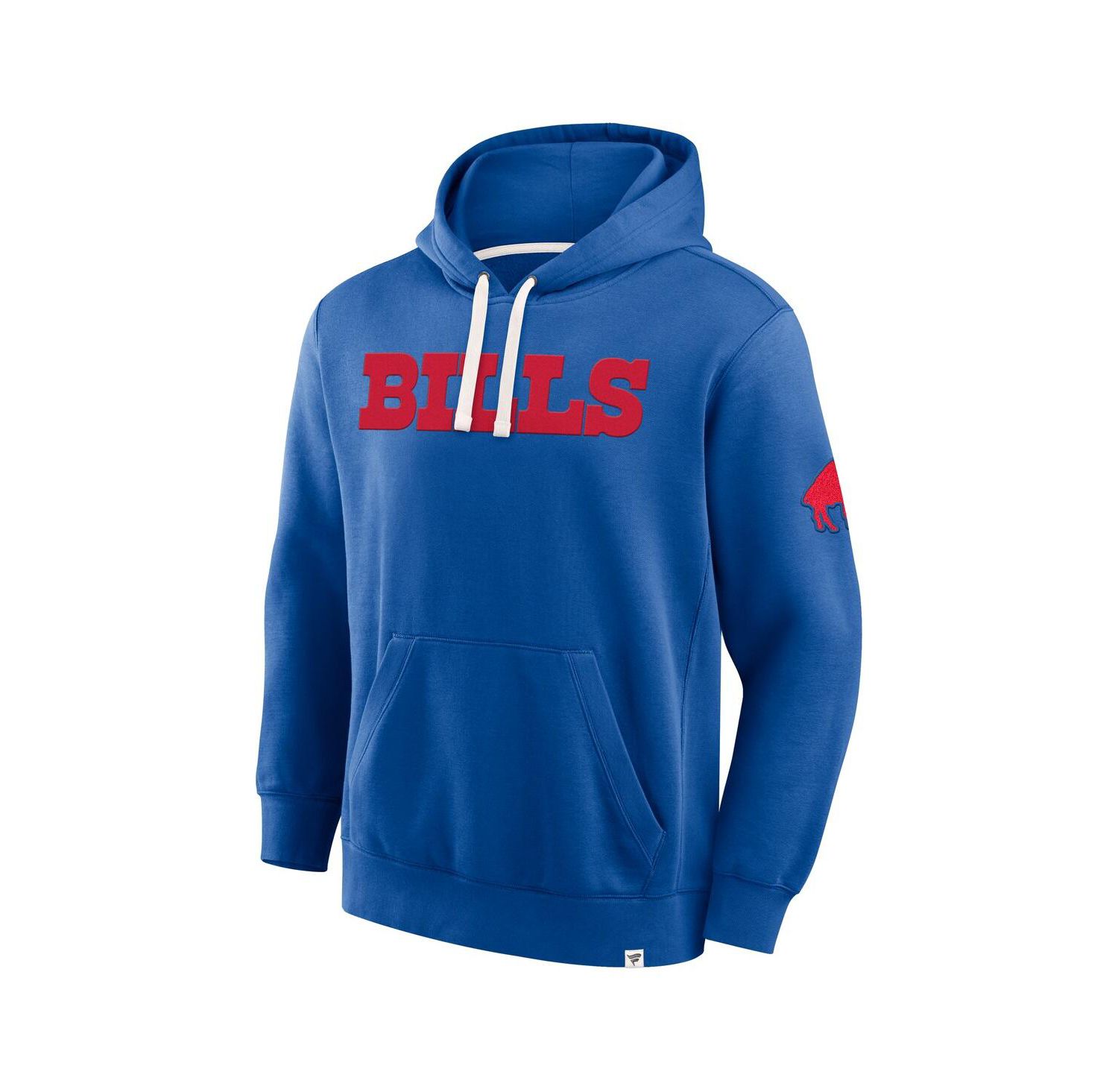 Men's Royal Buffalo Bills New Horizons Heritage Pullover Hoodie