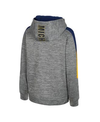 Big Boys and Girls Gray Michigan Wolverines The Gang Hoodie
