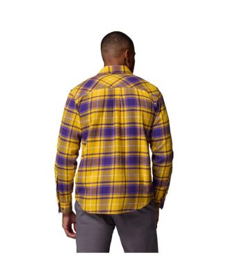 Columbia Men's Purple LSU Tigers Flare Gun Omni-Wick Flannel Long Sleeve  Button-Up Shirt - Macy's