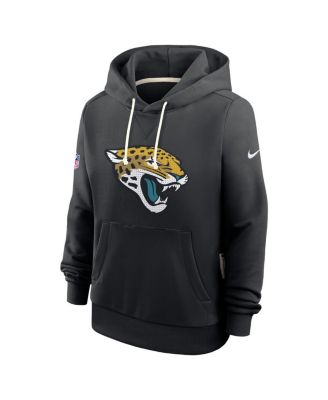 Women's Black Jacksonville Jaguars Sideline Standard Issue&nbsp;Initial Home&nbsp;Dri-FIT Hoodie