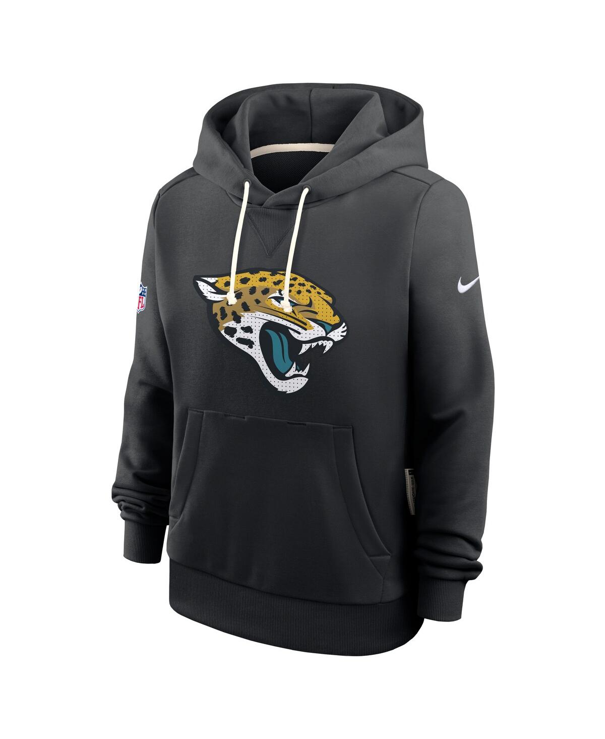 Nike Women's Black Jacksonville Jaguars Sideline Standard Issueâ Initial Homeâ Dri-fit Hoodie In Black