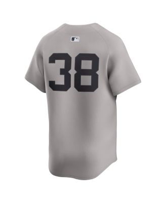 Men's Devin Williams Gray New York Yankees Road Limited Player Jersey