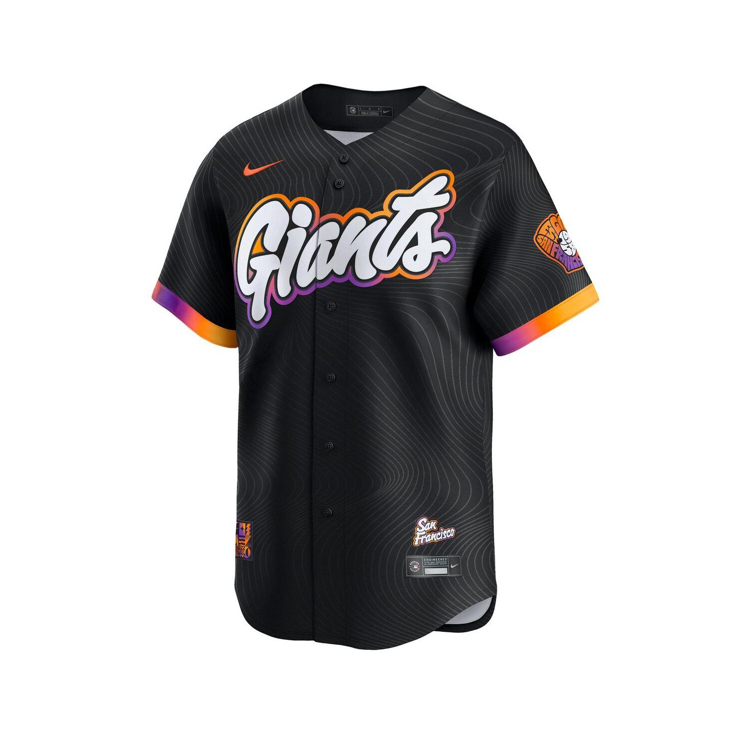Men's Rafael Devers Black San Francisco Giants 2025 City Connect Limited Player Jersey