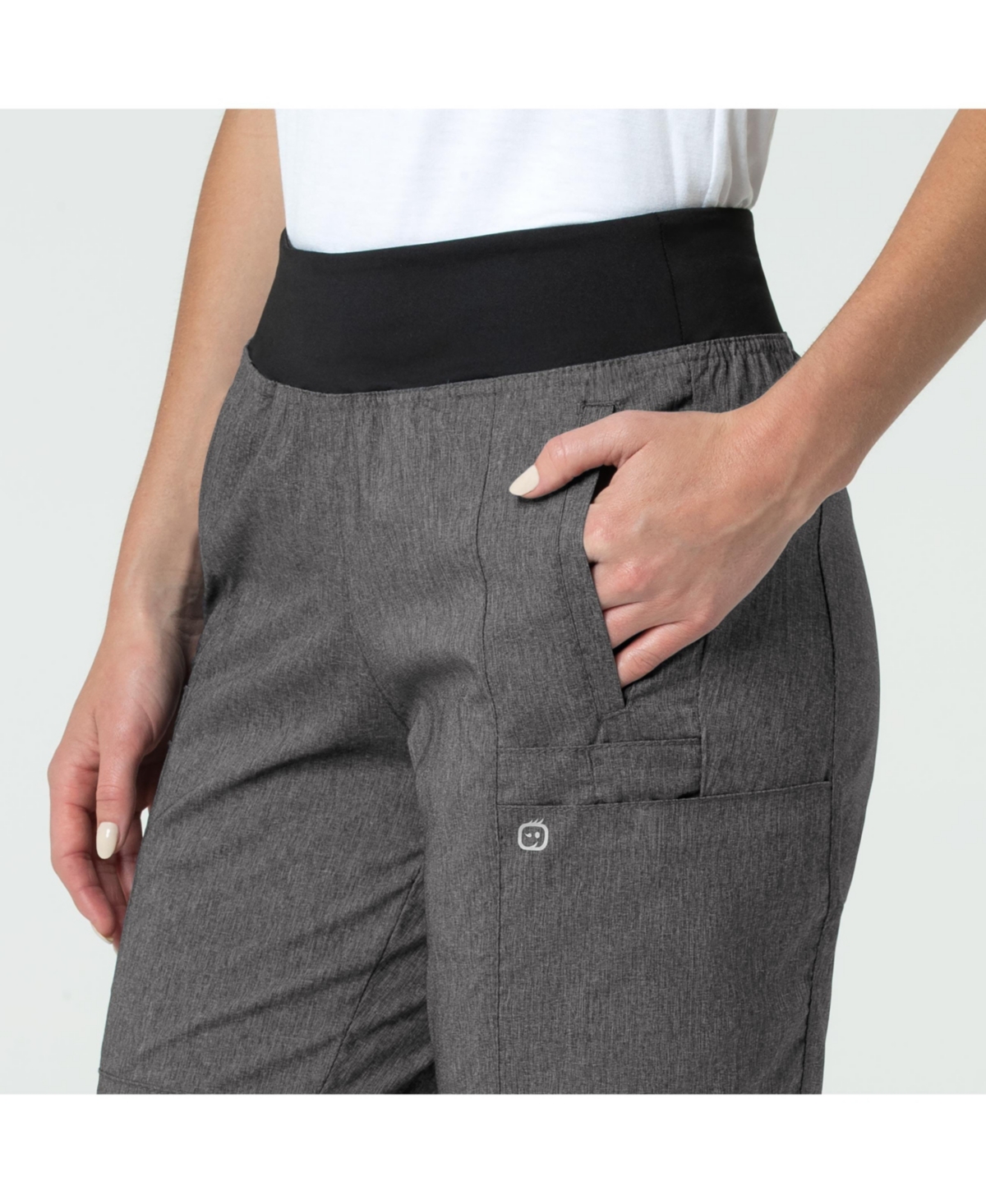 Wink Women's W123 Comfort Waist Cargo Jogger Scrub Pant