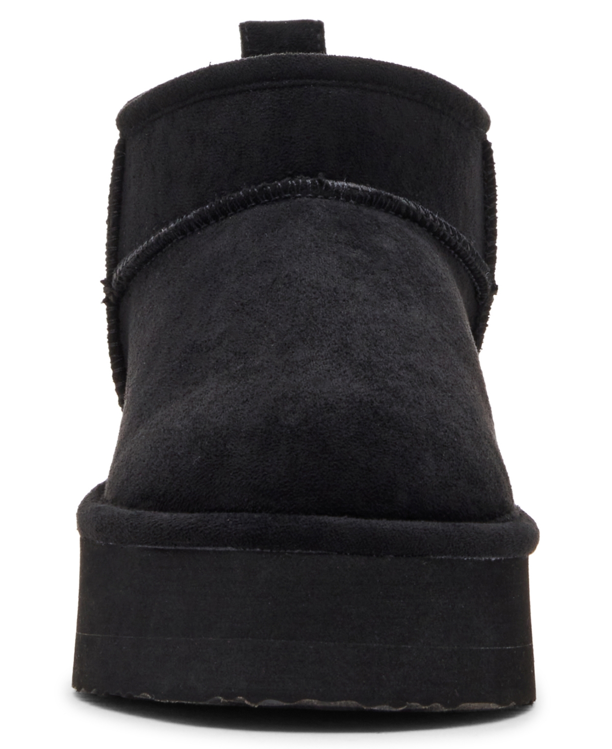 Madden Girl Embracce Cozy Mini Booties In Black