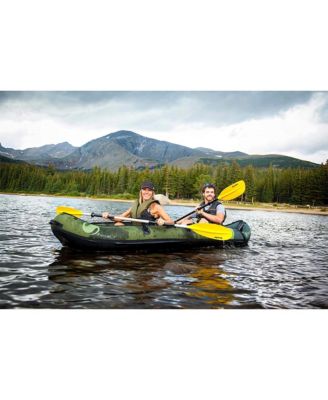 Colorado 2-Person Inflatable Fishing Kayak, Green