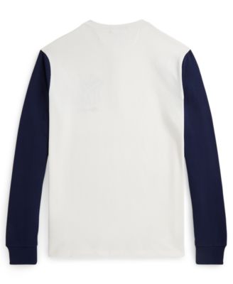 Men's Long Sleeve Yankees Henley T-Shirt