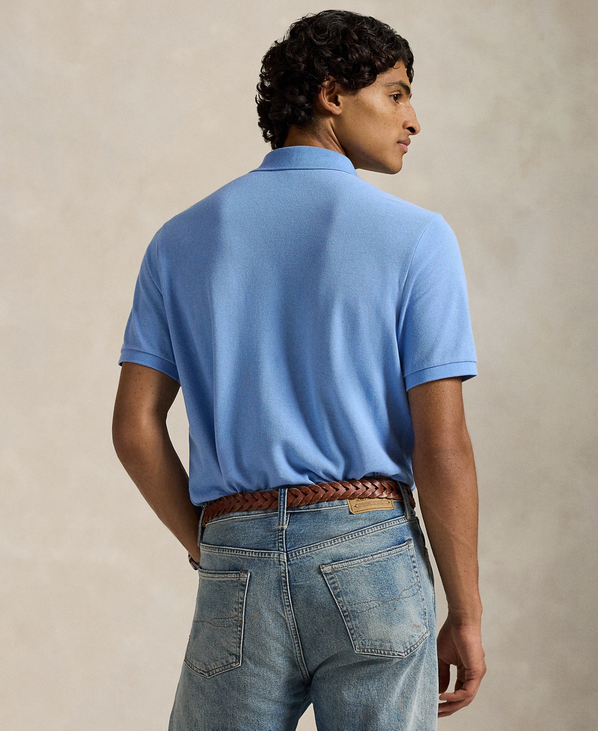 Мужские Polo Ralph Lauren Men's Classic-Fit Cotton Polo Shirt — фото 3