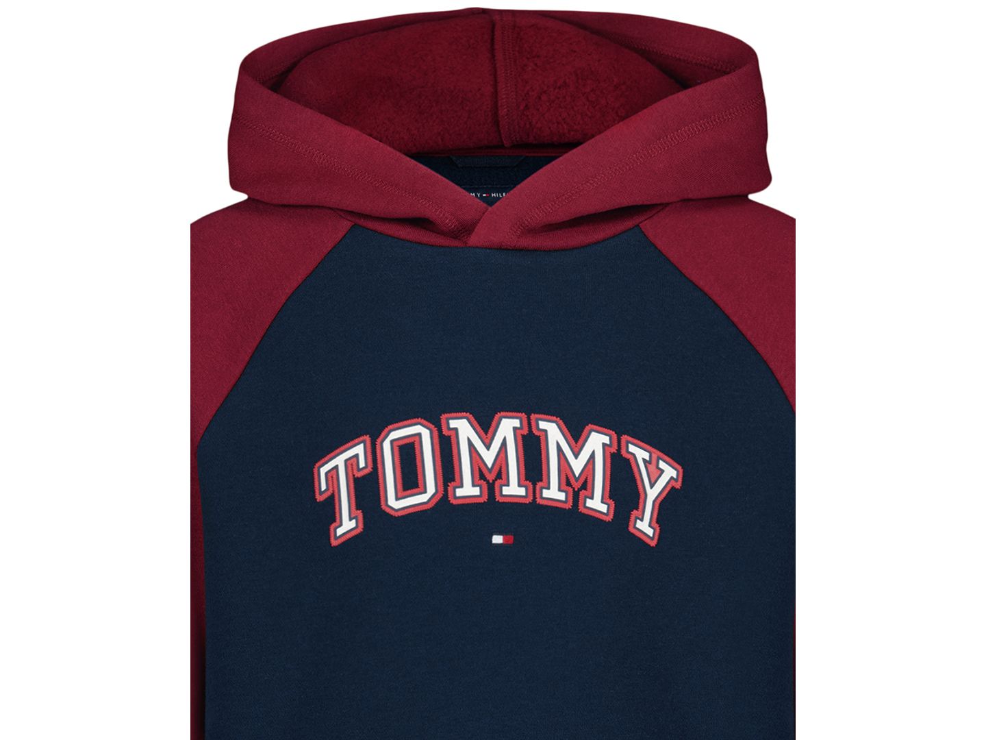 Худи Tommy Hilfiger Long Sleeve для мальчиков, цвет: Тёмно-синий — фото 3