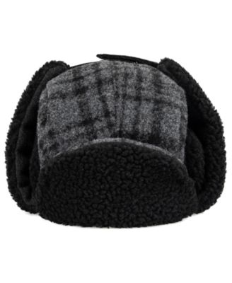 Men's Plaid Trapper Hat