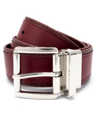 Michael Kors - Women's Reversible Signature Leather Belt