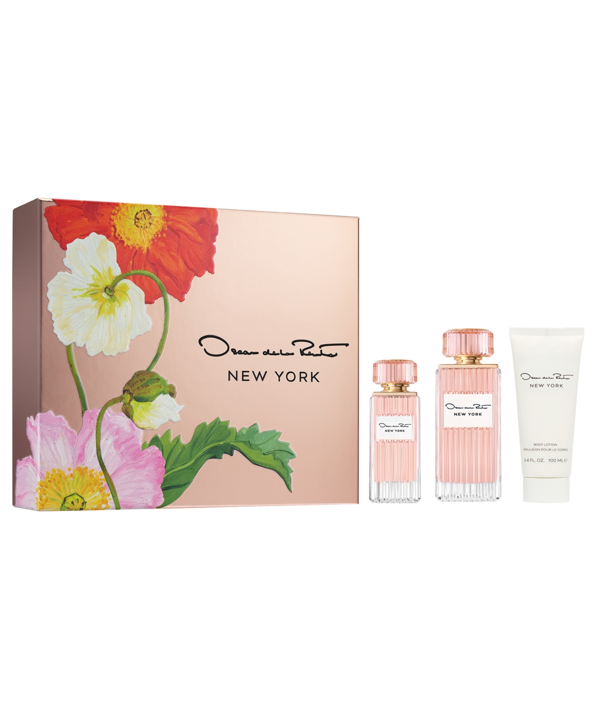 Oscar De La Renta 3-pc. Signature Fragrance Gift Set In Transparent