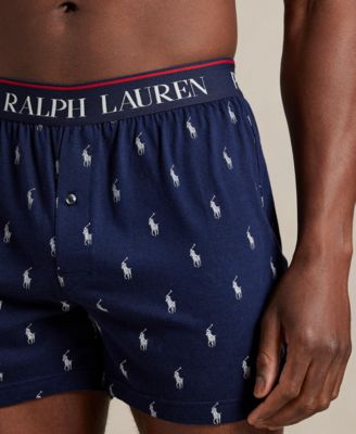 Men's Exposed Waistband Knit Boxers