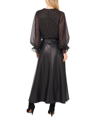 Women's Balloon Sleeve Top