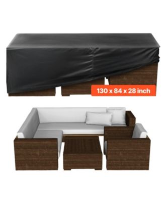 Outdoor 420D Waterproof Furniture Cover for Sofa, Chairs, and Table