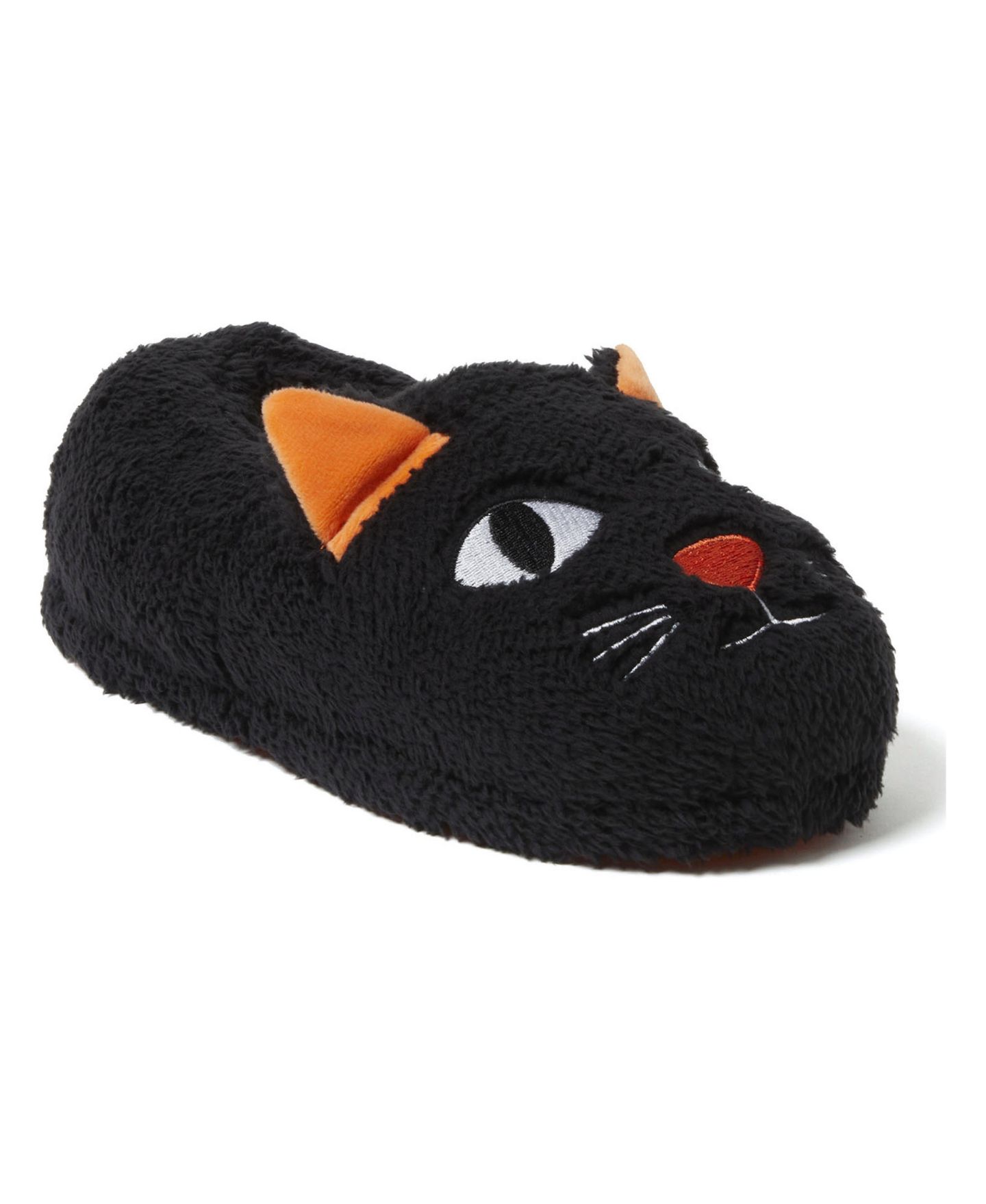 Тапочки Dearfoams Unisex Adult Halloween Critter Closed Back Slipper, цвет: Чёрный — фото 2