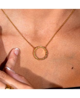 Single Hula Pendant in Gold Vermeil