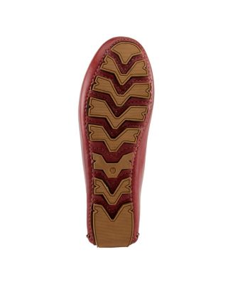 Audette Leather Moccasins with Removable Insole and Penny Keeper