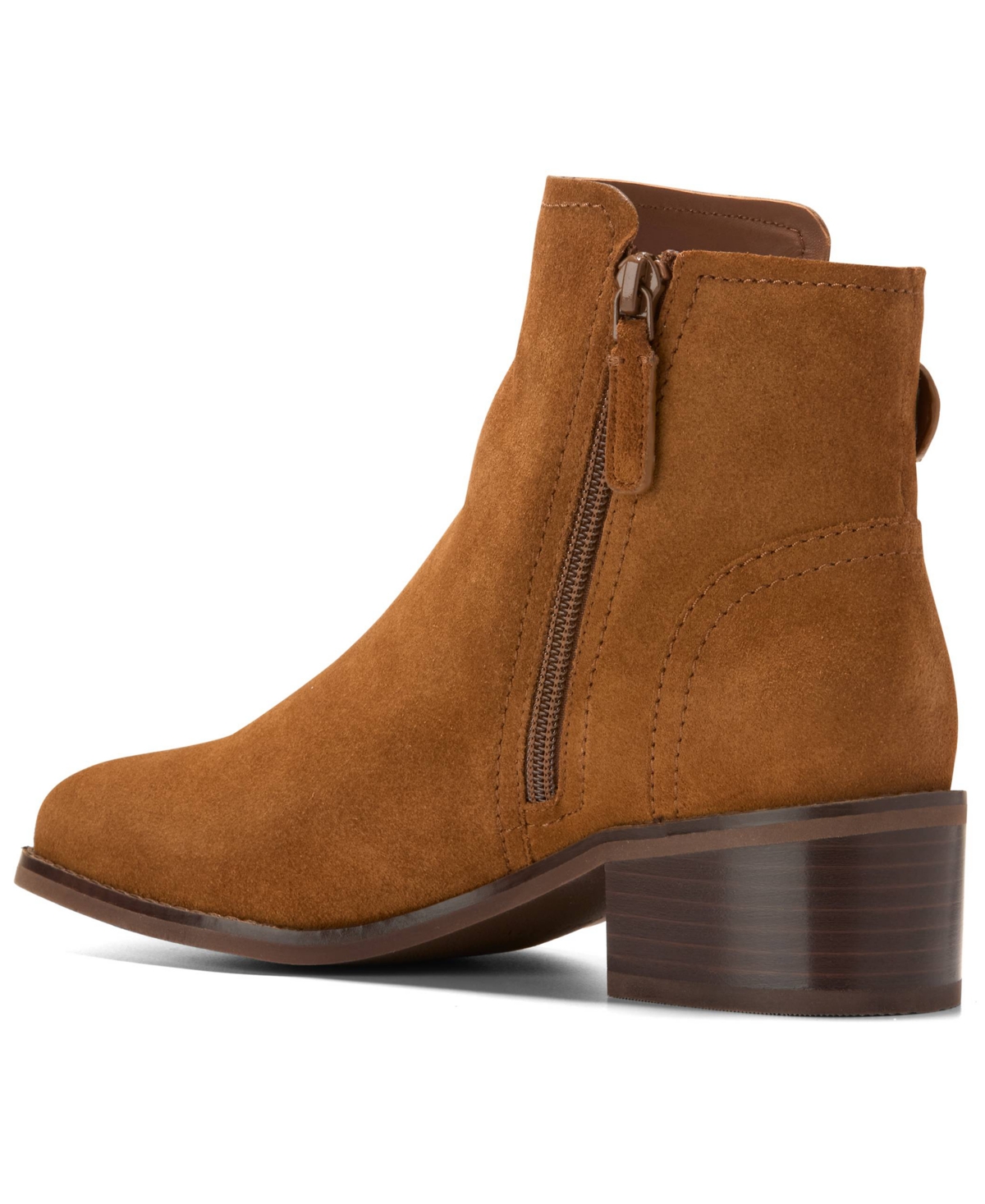 Cole Haan Women's Hanover Block Heel Booties In Brown