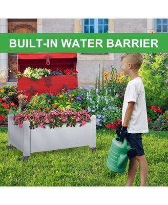 Soltanica Raised Garden Bed with Wheels