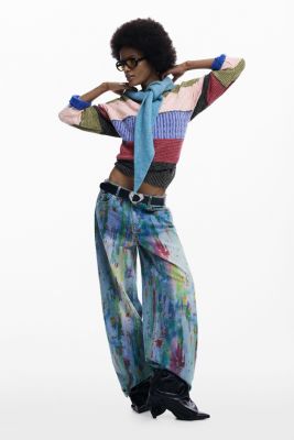 Men's Stitch knit sweater