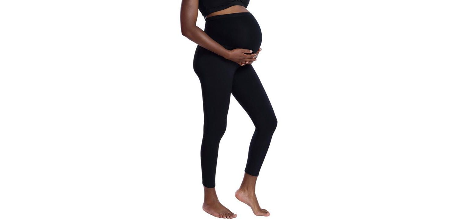 Women's Motherhood Essential Stretch Secret Fit Over the Belly Leggings