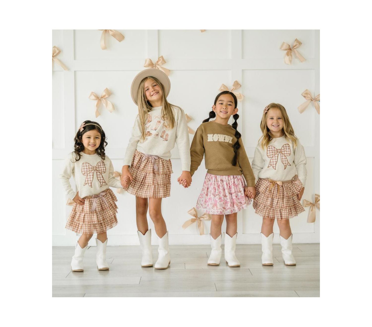 Toddler Girls 2T - 4T Cowgirl Cutie Western Sweatshirt