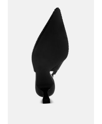 Womens Julep Rhinestone Slingback Sandals