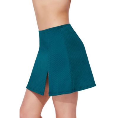 Women's St. Tropez Textured Pull-On Skirt Cover-Up