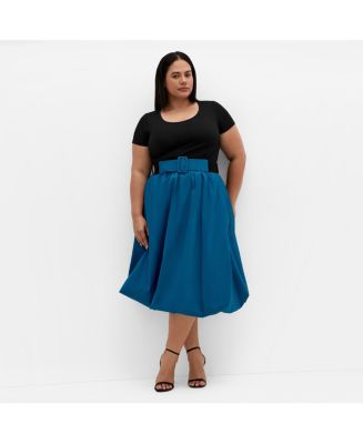 city chic women's plus size dress love pleat City Chic Women's Plus Size Paris Love Dress